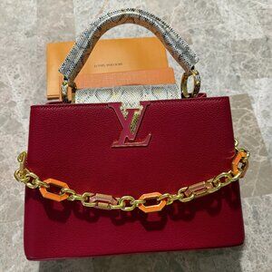 STUNNING Top Handle Fashion Bag with Crossbody Strap! SHOWSTOPPER!! PRICE FIRM!